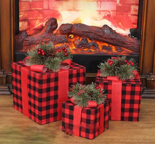 Lixra Festive Trifecta 3-Piece Christmas Gift Box Set