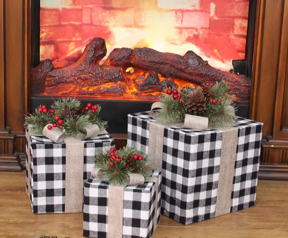 Lixra Festive Trifecta 3-Piece Christmas Gift Box Set