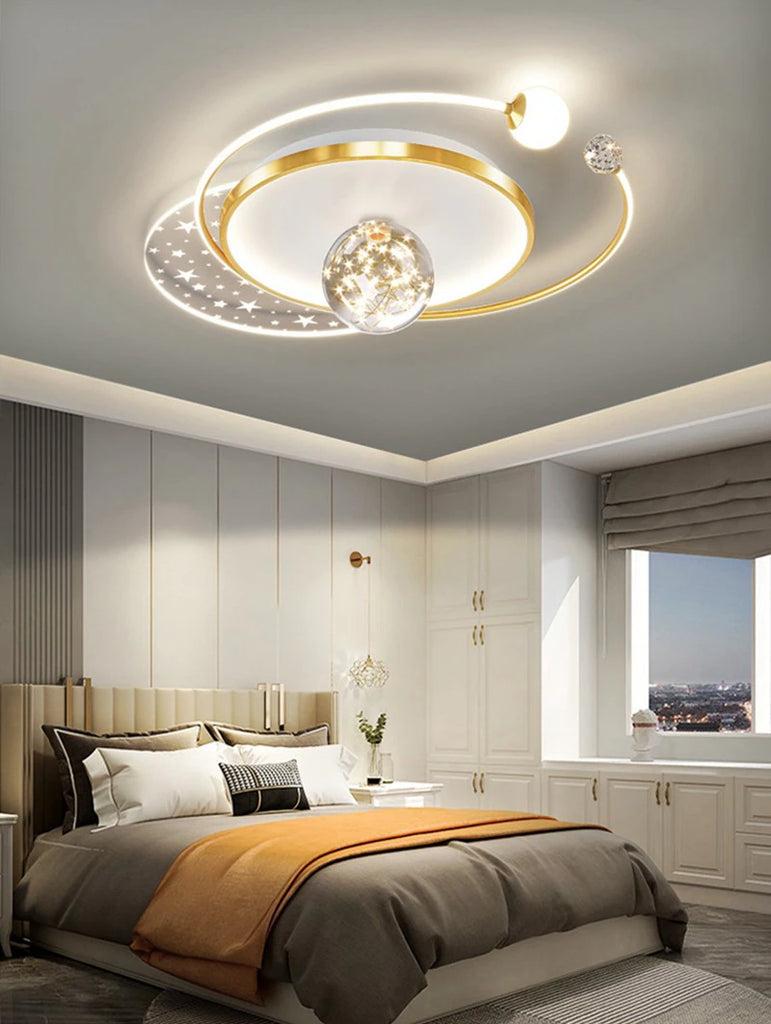 Lixra Gleamy And Luxurious Flush Mount Ceiling Lights