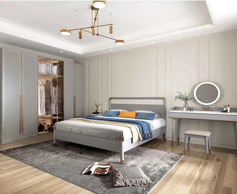 Lixra Gleamy Finish Astounding Design Wooden Wardrobe