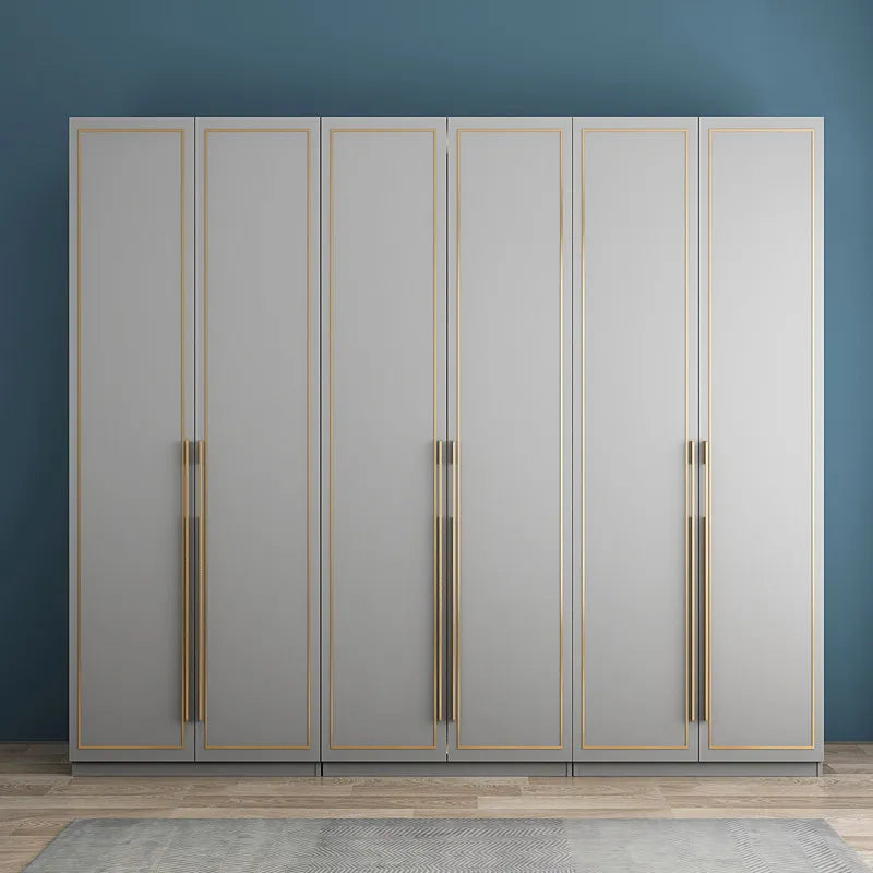 lixra Gleamy Finish Astounding Design Wooden Wardrobe