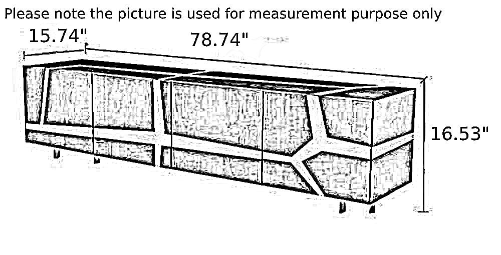 Lixra Golden Accents Marble Top Coffee Table & TV Stand Set