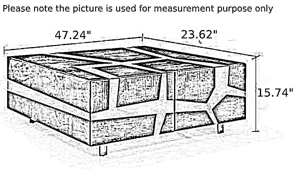 Lixra Golden Accents Marble Top Coffee Table & TV Stand Set