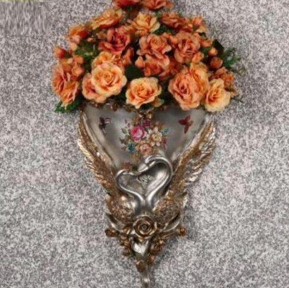 Lixra Incredible Luxurious Rich Look Wall Mounted Vase