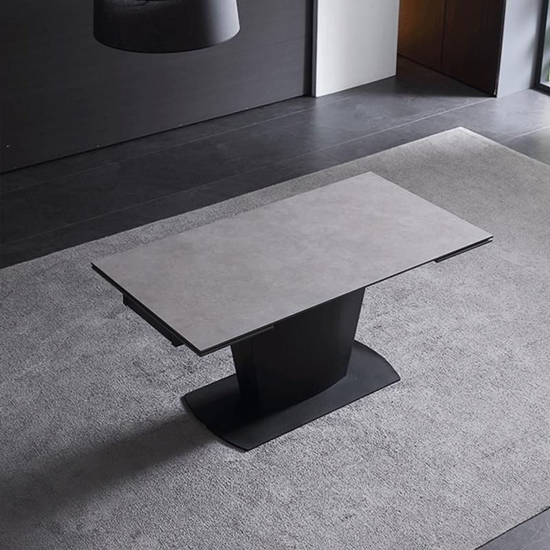 Lixra Italian Minimalist Marble Extended Dining Table