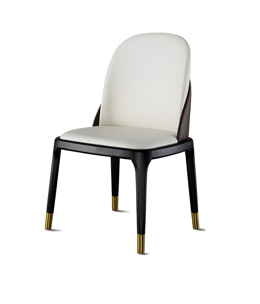 lixra Leather Upholstered Modern Dining Chair for 4