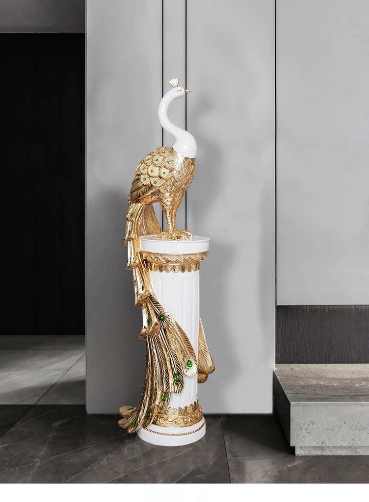 Lixra 1 Pcs Appealing Gleamy Gold Showpiece