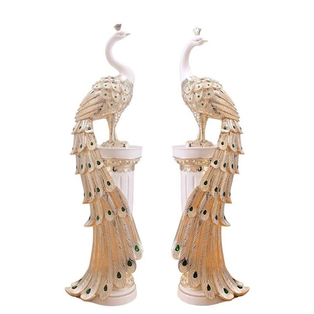 Lixra 1 Pcs Appealing Gleamy Gold Showpiece