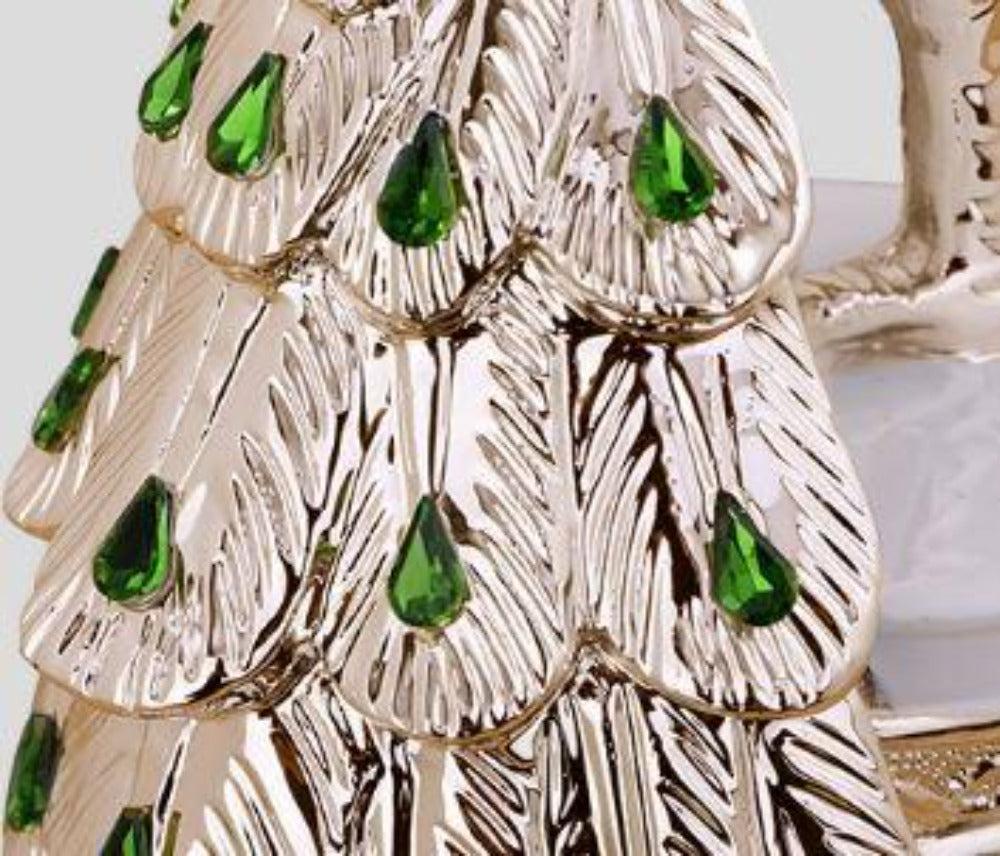 Lixra 1 Pcs Appealing Gleamy Gold Showpiece