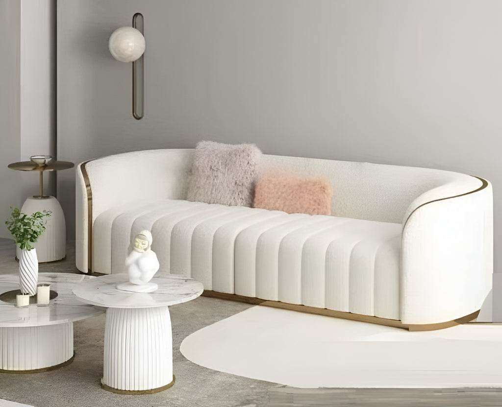 Lixra 2-Pcs Best Modern Fabric Sofa-Set