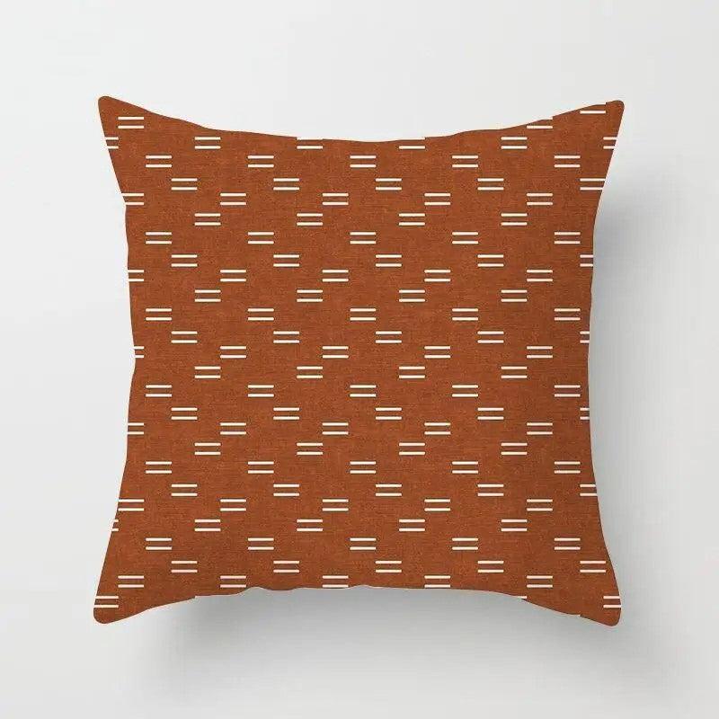 Lixra 2-Pieces Brown Soft Cushion Cover