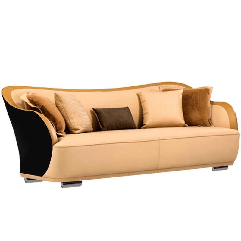 Lixra 3-Pcs Indoor Luxury Leather Sofa Set