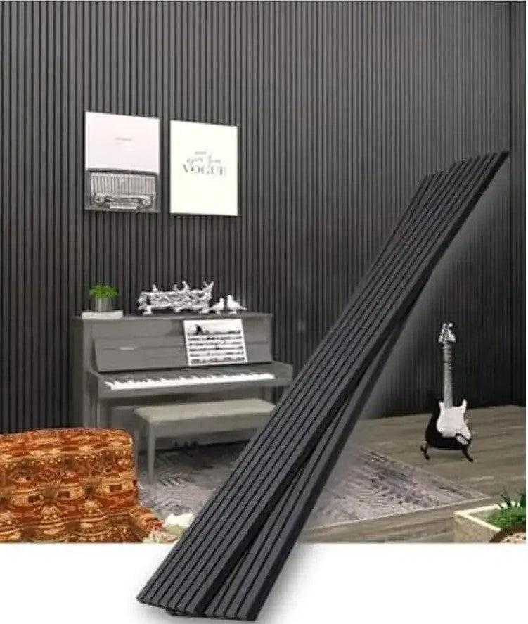 Lixra 3D-Wooden Slat Soundproof Wall Panels