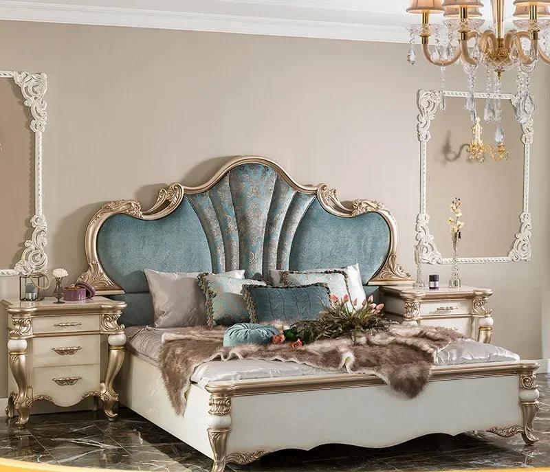 Lixra 4 Pc European Style Bedroom Set