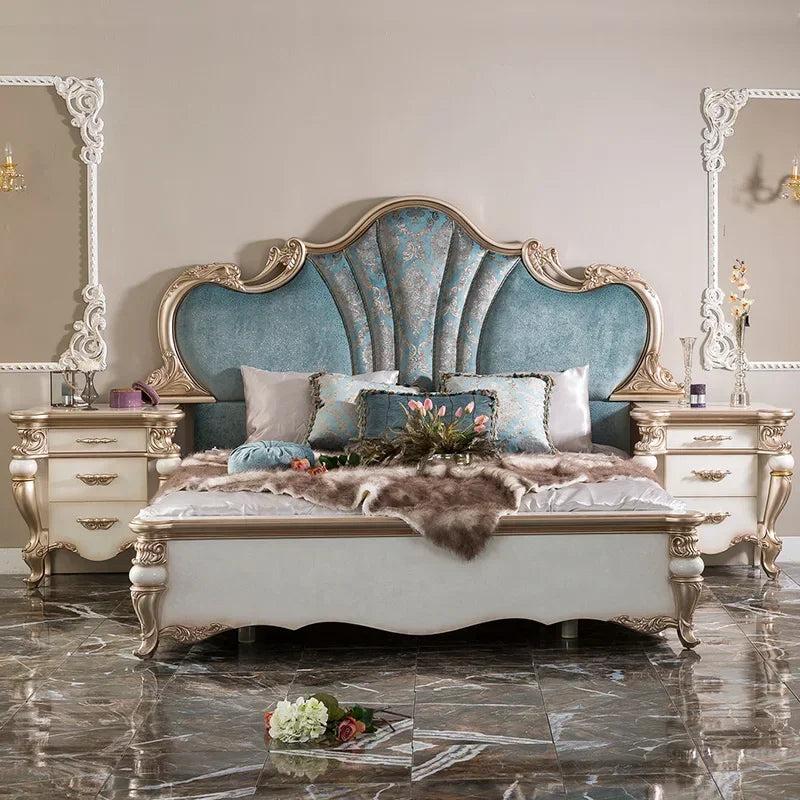 Lixra 4 Pc European Style Bedroom Set