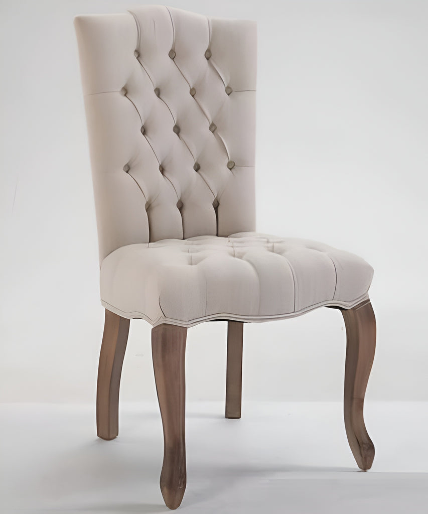 Lixra 4-Piece Solid Wood Dining Chairs With Fabric
