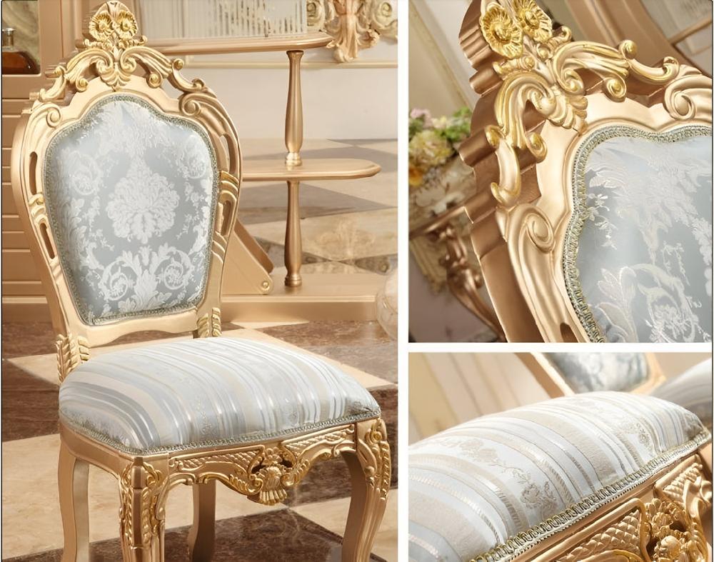 Lixra 4-Piece Vintage European Dining Chairs