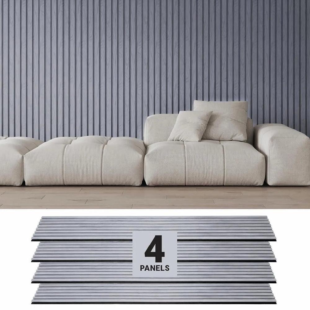 Lixra 4-Piece Wood Acoustic Wall Panel