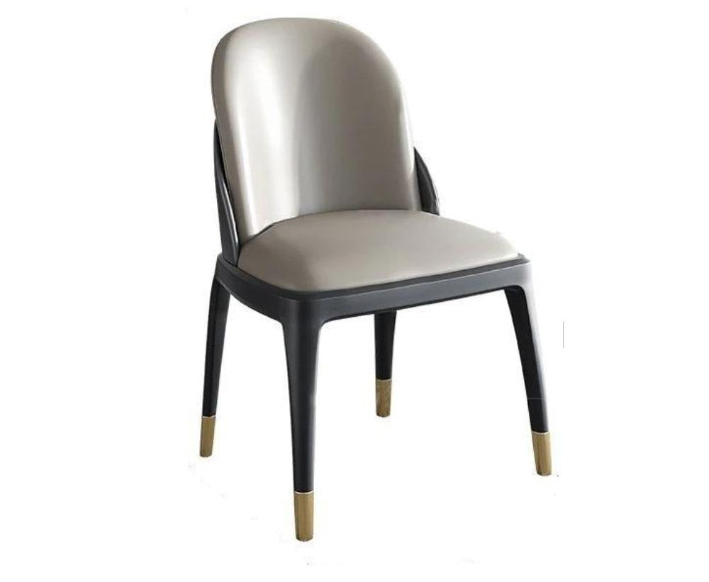 Lixra 4 Pieces Trendy Leather Dining Chairs