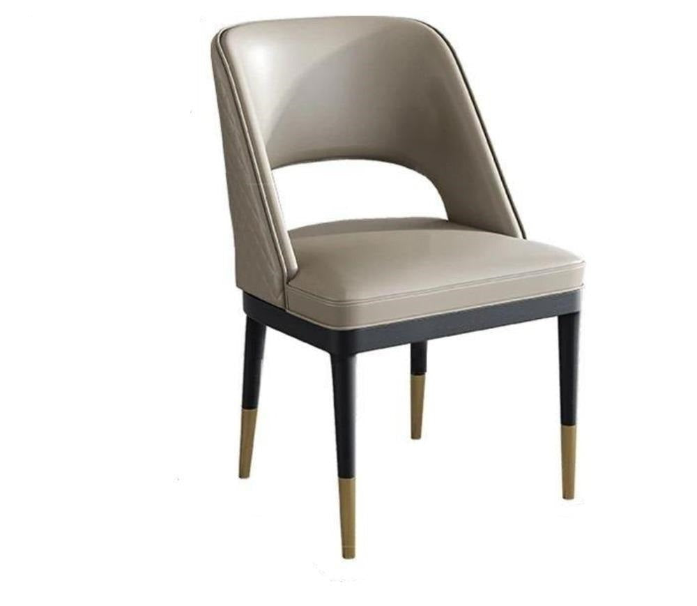 Lixra 4 Pieces Trendy Leather Dining Chairs