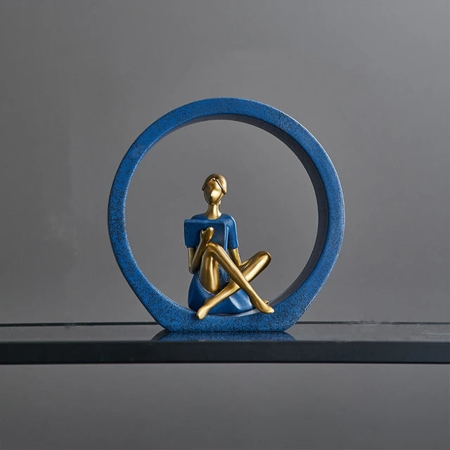 lixra Abstract Figurines Showpiece for Home Decor