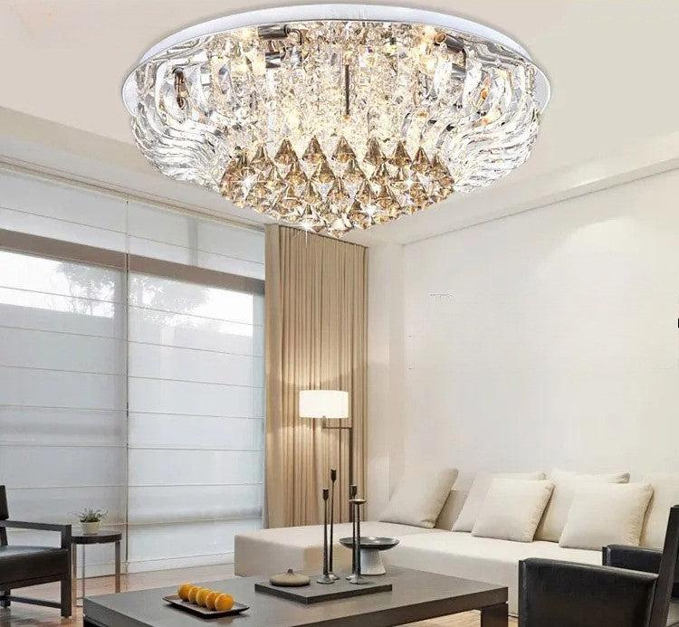 Lixra Aesthetic Appeal Crystal Ceiling Light