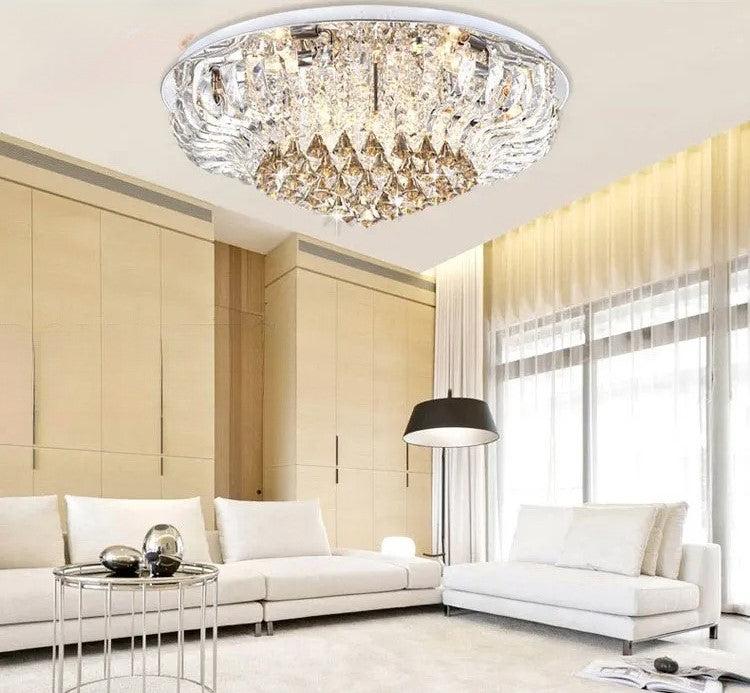 Lixra Aesthetic Appeal Crystal Ceiling Light
