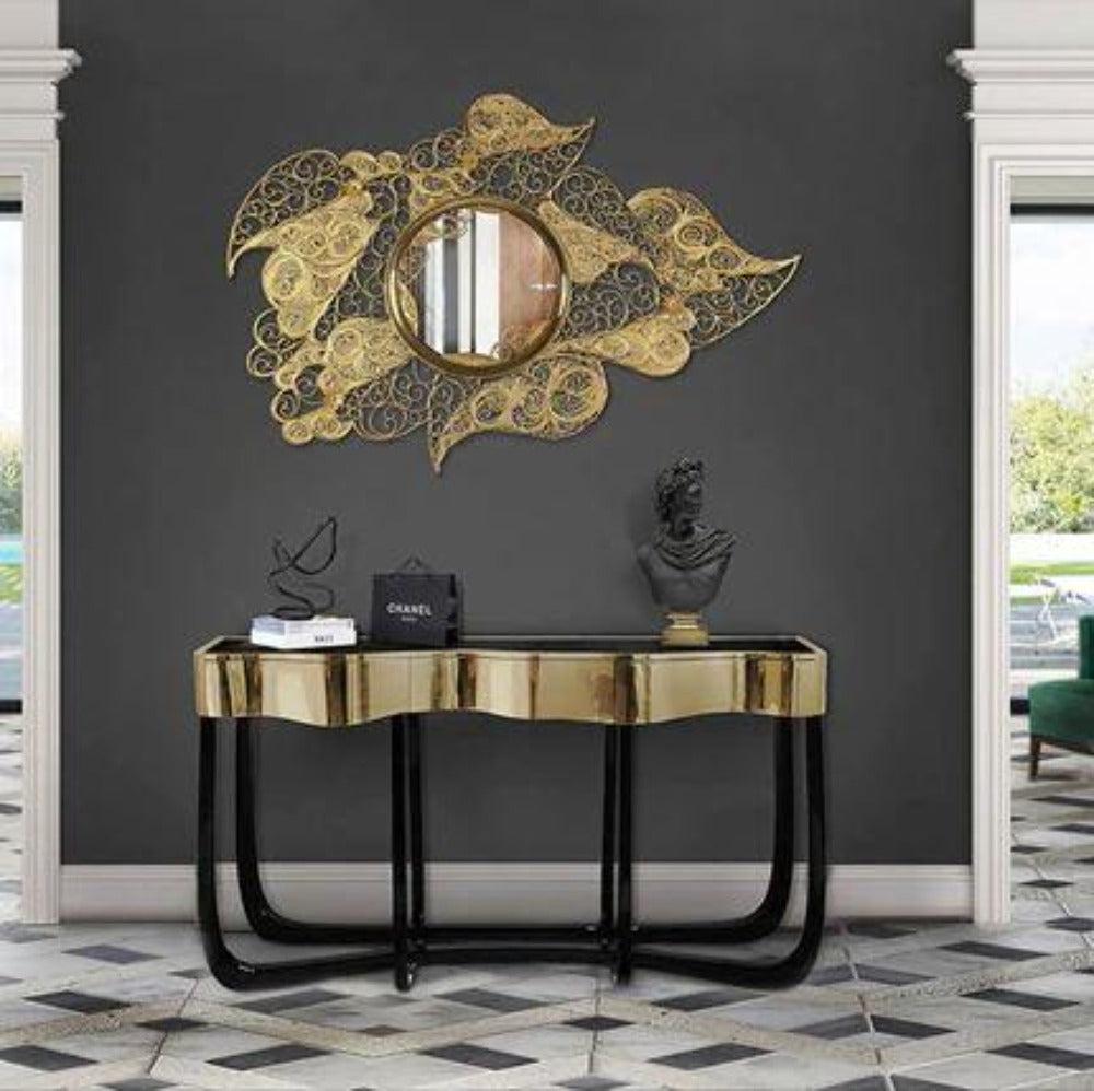 Lixra Aesthetic Designed Wooden Accent Table