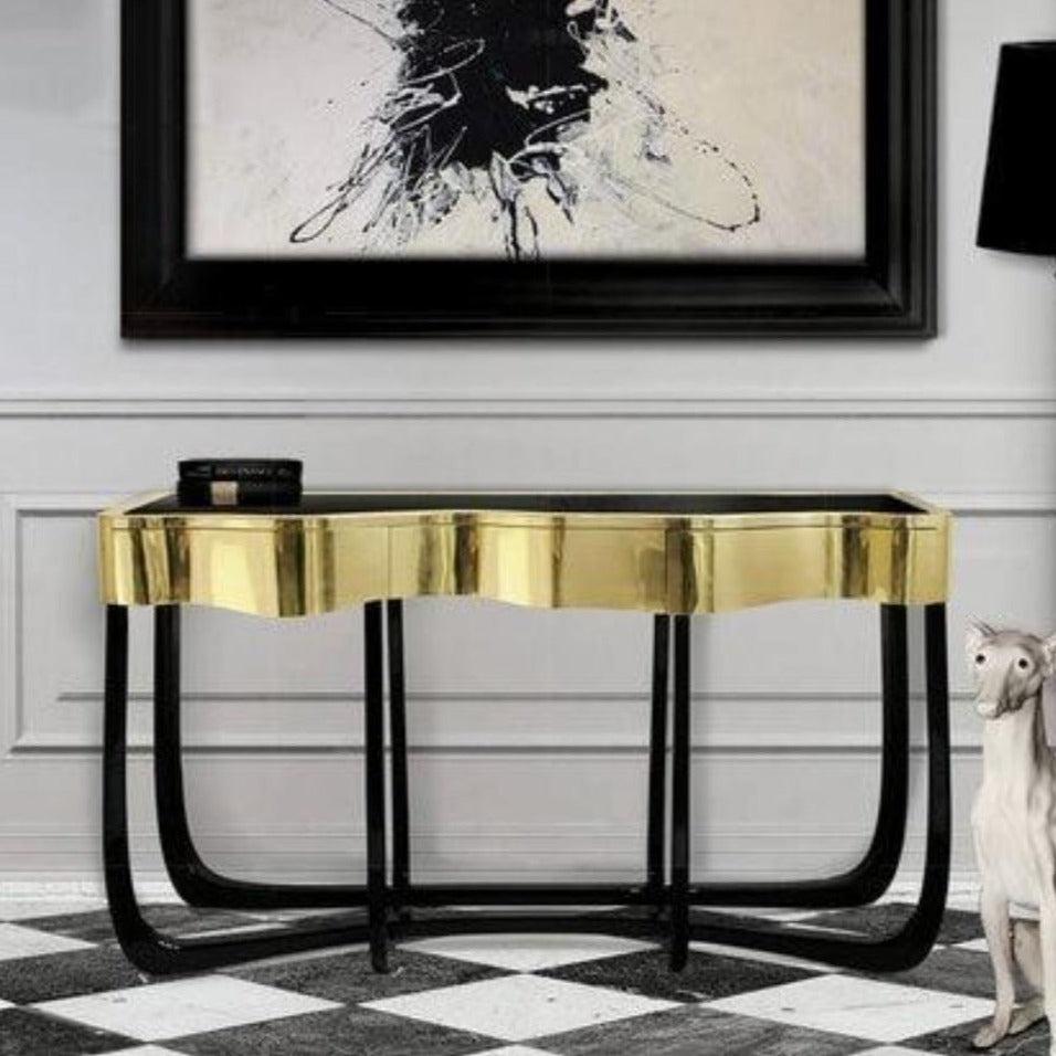 lixra Aesthetic Designed Wooden Accent Table