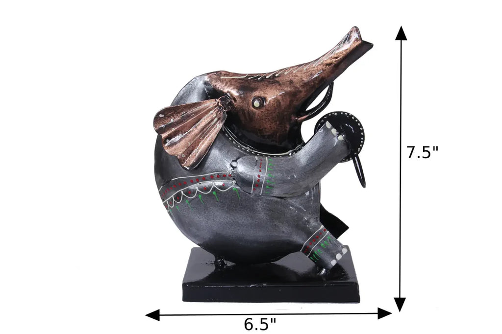 Lixra Aesthetic Metallic Colorful Showpiece