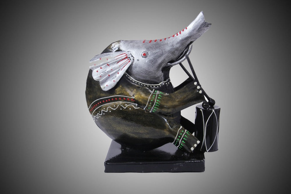 lixra Aesthetic Metallic Colorful Showpiece