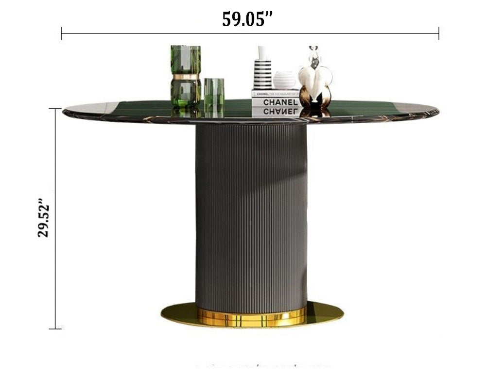 Lixra Aesthetic Quality Finish Marble Dining Table