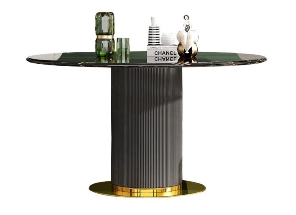 lixra Aesthetic Quality Finish Marble Dining Table