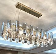 lixra Aesthetic Shiny Crystal Modern Chandelier