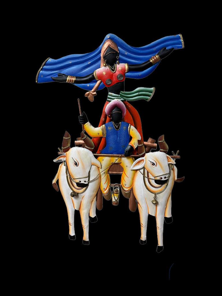 Lixra Ancient Village Couple Wall Hanging Art