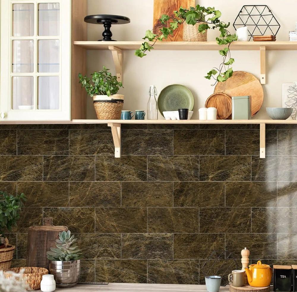 Lixra Anti-Scratch PVC Tiles Wall Stickers