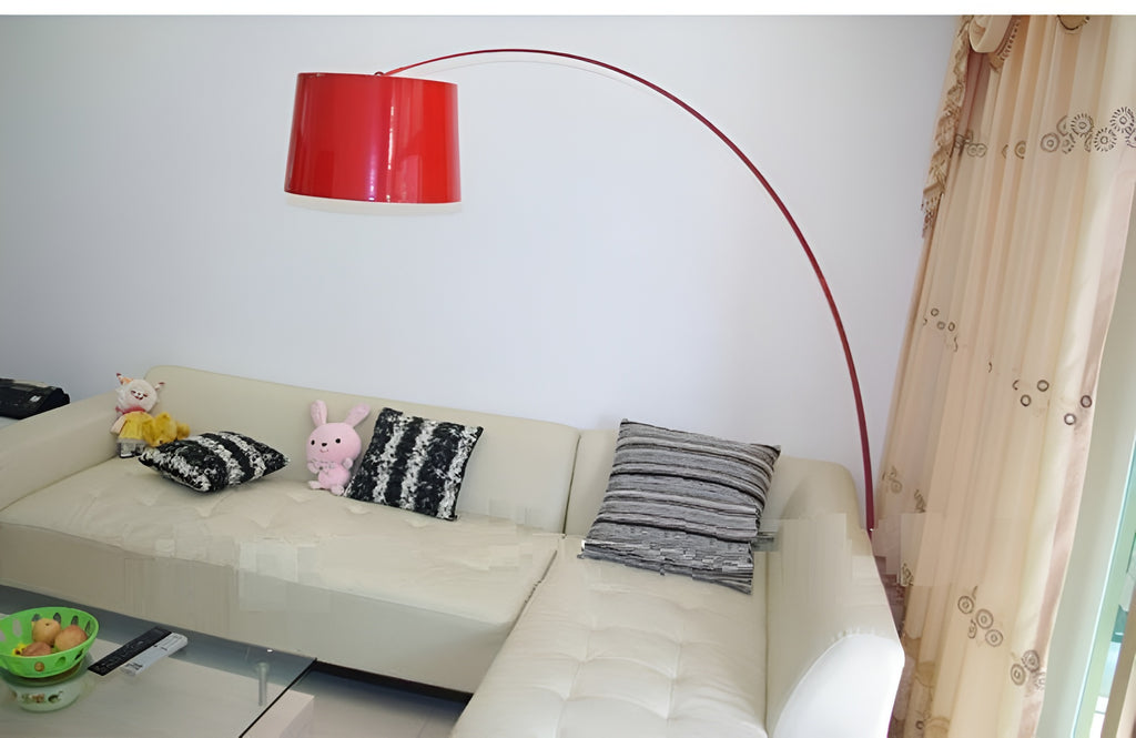 Lixra Antique Iron Finish LED Floor Lamp