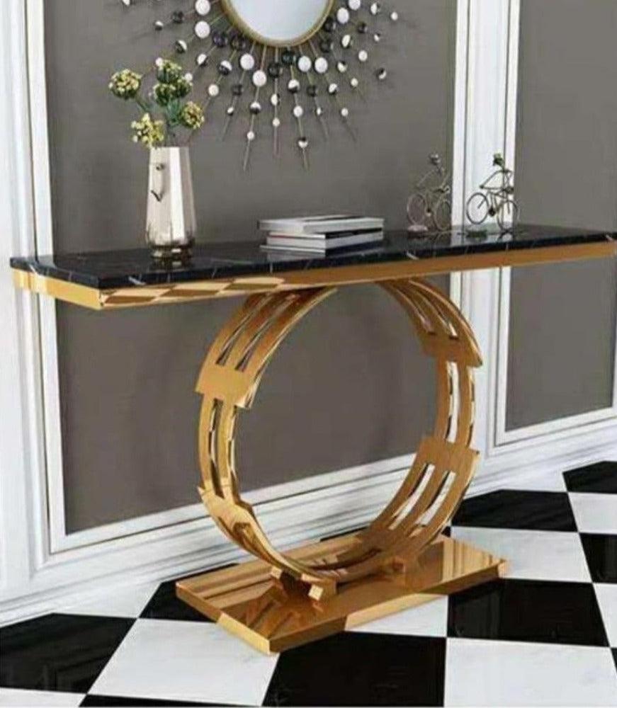 Lixra Aristocratic Style Marble Accent Table