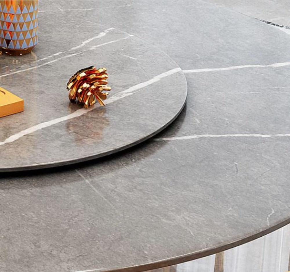 Lixra Artistic Home Comfort Marble Dining Table