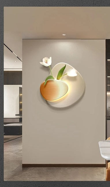 Lixra Artistic LED Floral Wall Sconces