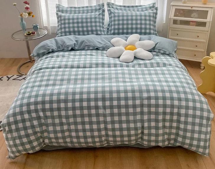 Lixra Blue Bliss Skin-Friendly Bedding Cover