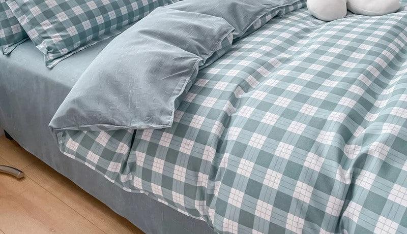 Lixra Blue Bliss Skin-Friendly Bedding Cover