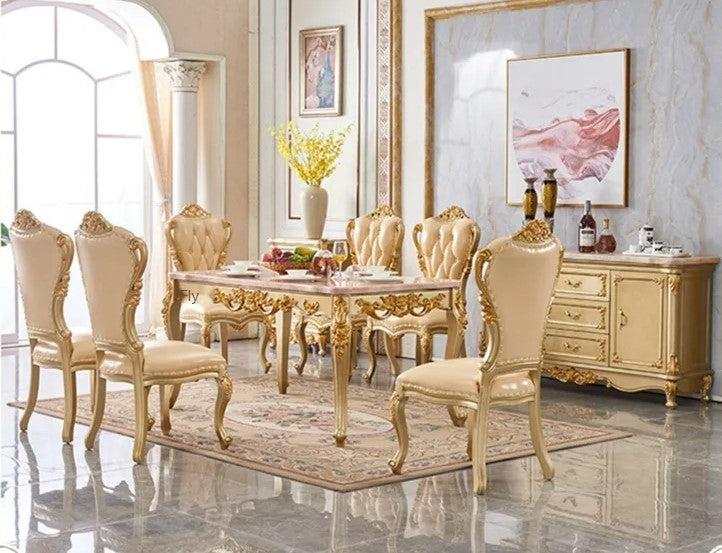 Lixra Brusten European Royal Dining Table Set