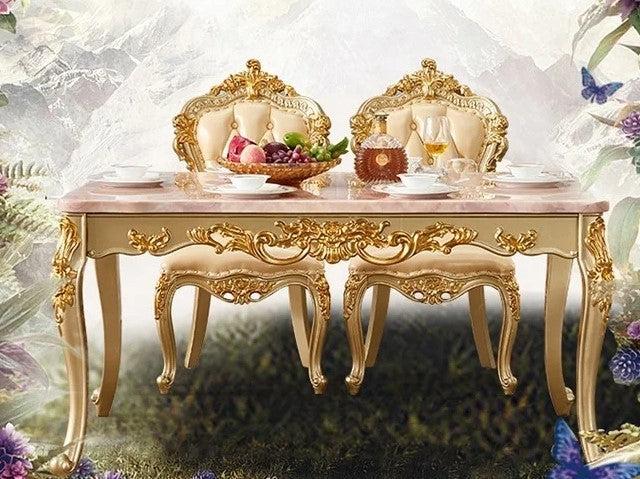 Lixra Brusten European Royal Dining Table Set