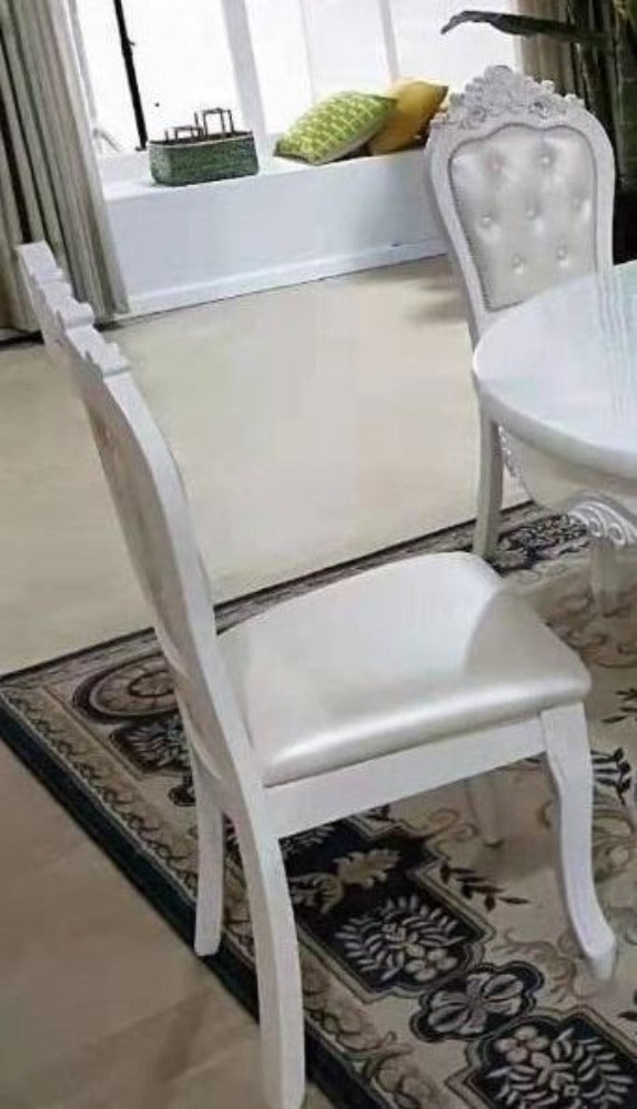 Lixra Brusten Marble European Dining Table Set