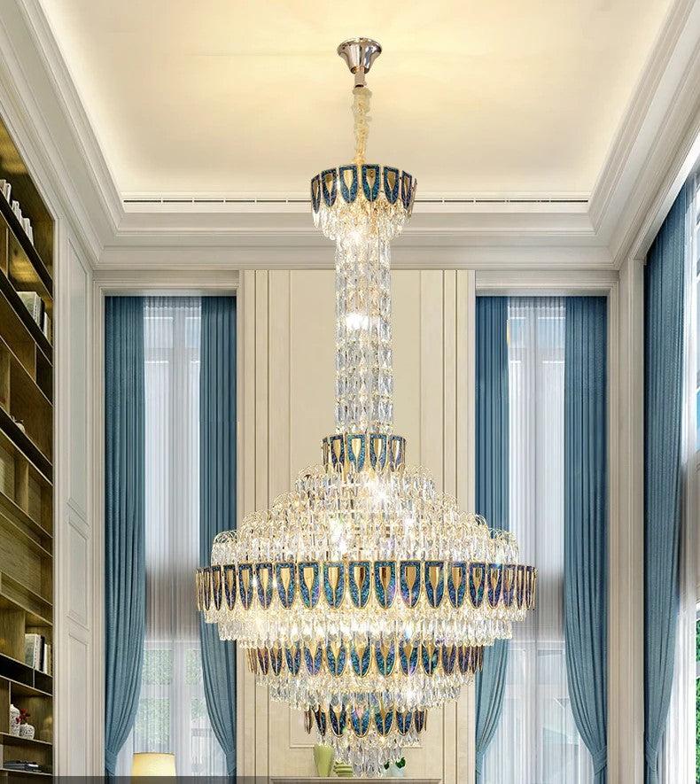 Lixra Charming Post Modern Crystal Chandelier