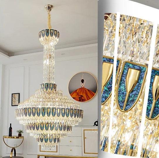 Lixra Charming Post Modern Crystal Chandelier