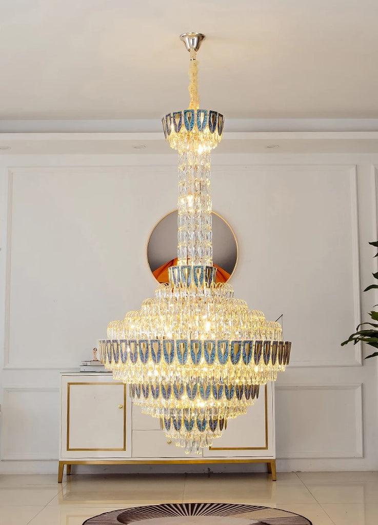 Lixra Charming Post Modern Crystal Chandelier