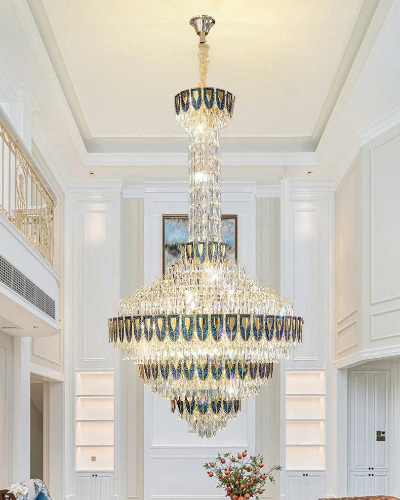 lixra Charming Post Modern Crystal Chandelier