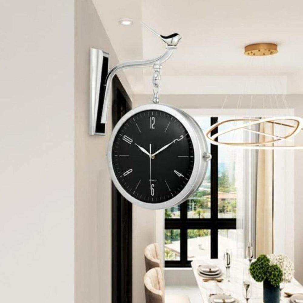 Lixra Classic Decorative Hanging Metal Wall-Clock